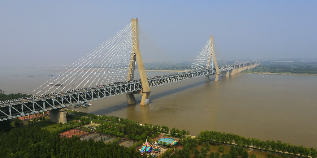 武漢天興洲長江大橋 